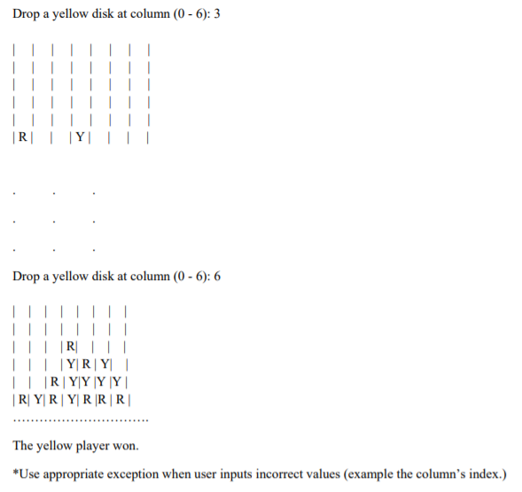 Solved Connect Four is a two-player board game in which the | Chegg.com