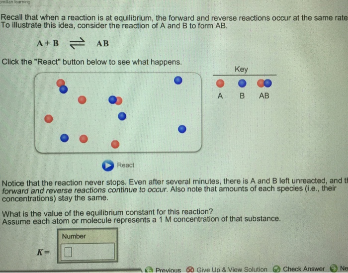 solved-recall-that-when-a-reaction-is-at-equilibrium-the-chegg