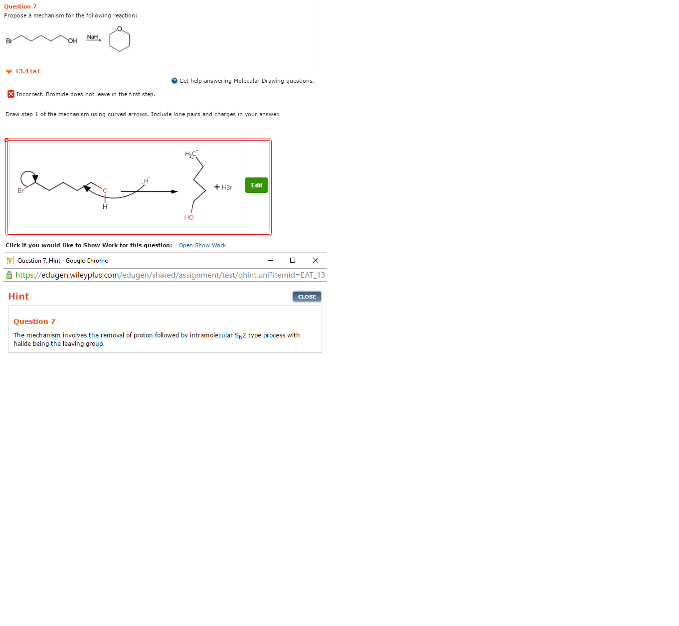 Solved Propose a mechanism for the following reaction: Draw | Chegg.com