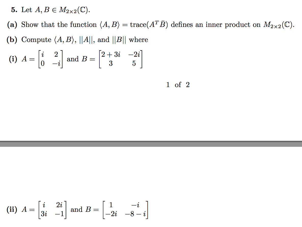 Solved Let A B M 2 Times 2 C Show That The Function a Chegg solved-let-a-b-m-2-times-2-c-show-that-the-function-a-chegg