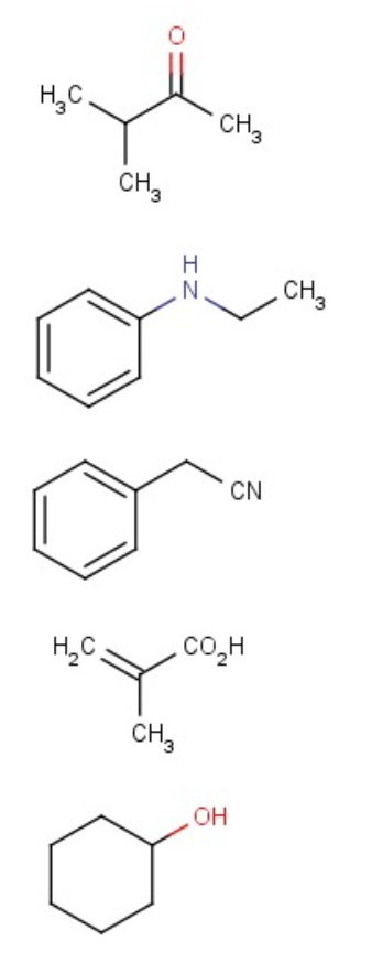 Solved Choose the compound responsible for the IR spectrum | Chegg.com