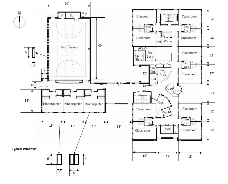 Find and calculate the zonning, heating/coling load | Chegg.com