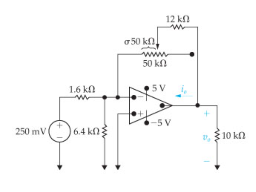 Solved The op amp in the circuit in the figure is ideal. | Chegg.com