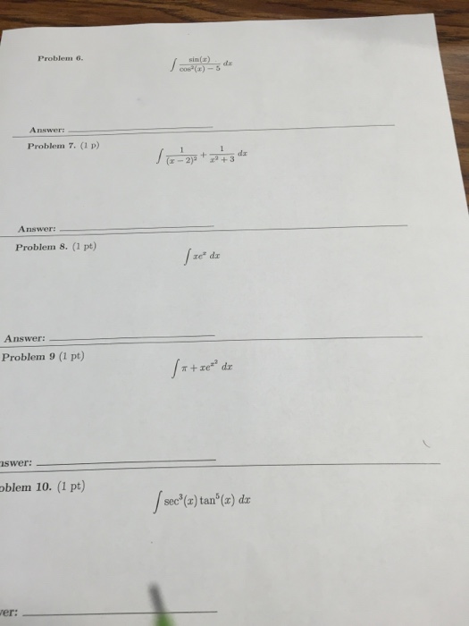 integral sin 5x 2 sin x 2 dx is equal to
