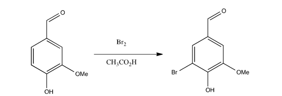 Solved Br CH3CO2H OMe Br OMe OH OH | Chegg.com