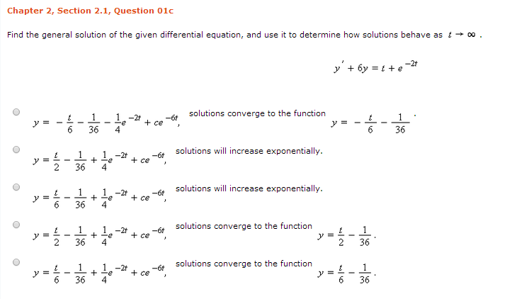 Solved Find the general solution of the given differential | Chegg.com