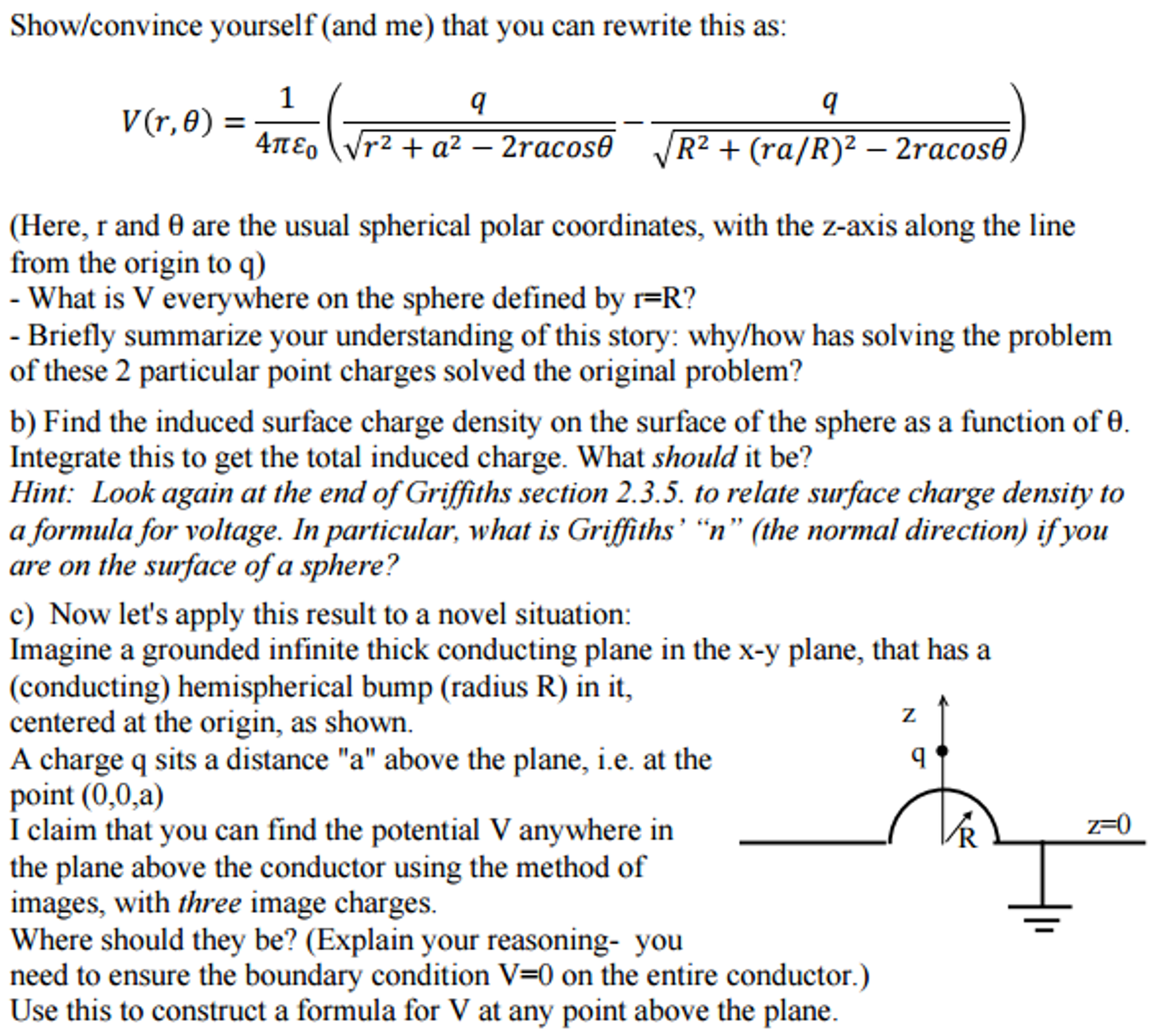 Solved Look at Griffiths' Ex. 3.2, and associated Fig 3.12 | Chegg.com