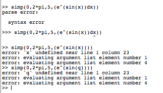 Solved MatLab/Octave Calculus Question: So I am suppose to | Chegg.com