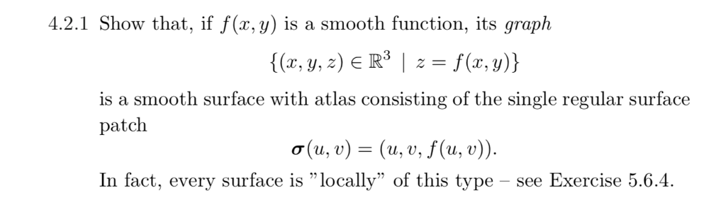 Solved Show that, if f(x,y) is a smooth function, its graph | Chegg.com