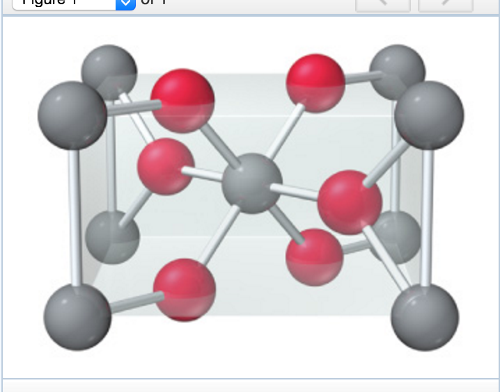 Solved An oxide of titanium crystallizes with the following | Chegg.com