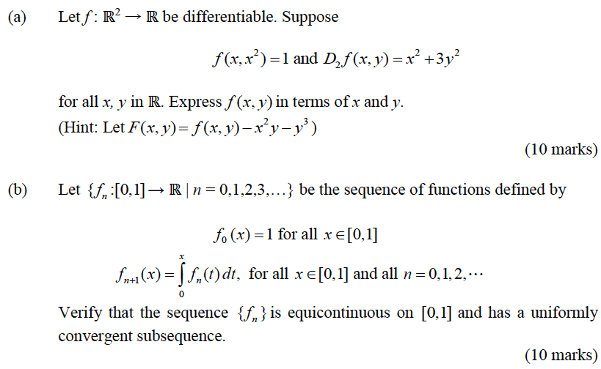 Let F R 2 Rigtharrow R Be Differentiable Suppose Chegg Com