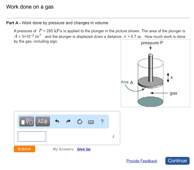 Solved Work Done By Pressure And Changes In Volume A | Chegg.com