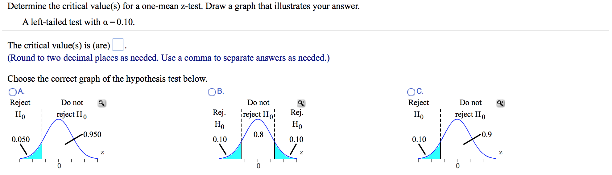 solved-determine-the-critical-value-s-for-a-one-mean-chegg