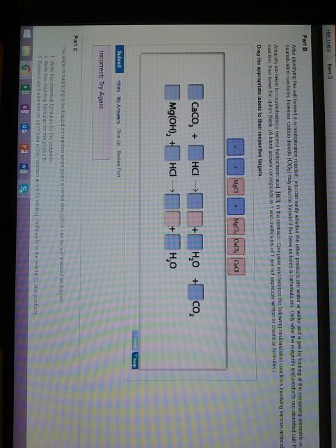 Solved After identifying the salt formed in a neutralization | Chegg.com