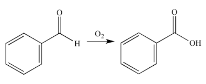 Solved Show the mechanism of how benzaldehyde reacts with | Chegg.com