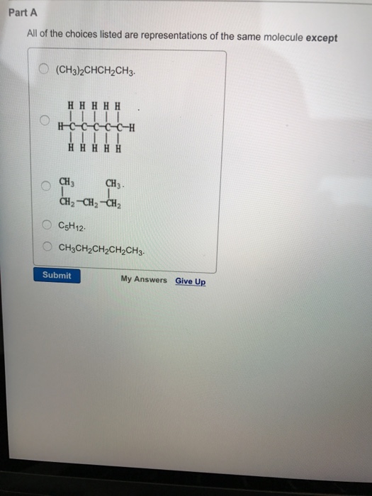 Solved Part A How many hydrogen atoms are present in the | Chegg.com