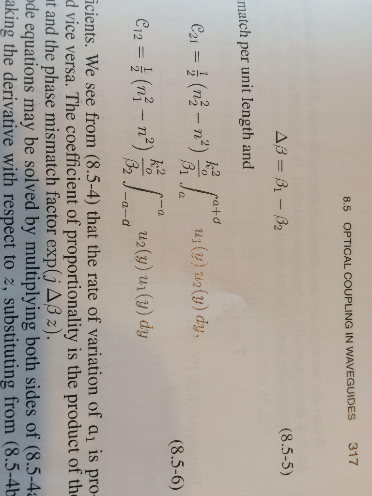 Use (8.5-6) To Determine The Coupling Coefficient | Chegg.com