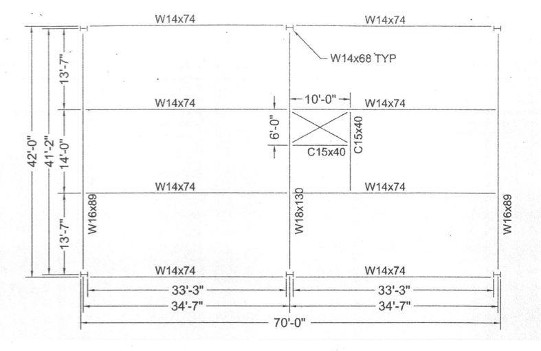 Solved 1. Prepare a structural steel materials list for the | Chegg.com