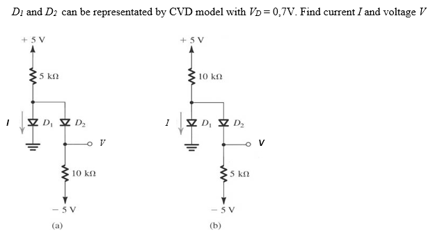 Solved D1 and D2 can be representated by CVD model with To = | Chegg.com