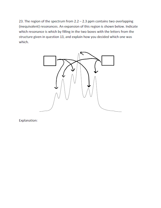 Solved VIII. NMR Chemistry. Please Provide Complete, Correct | Chegg.com