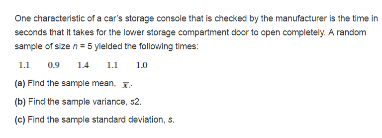 solved-one-characteristic-of-a-car-s-storage-console-that-is-chegg