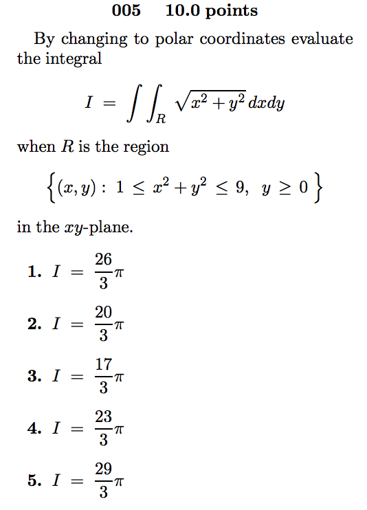 Solved By Changing To Polar Coordinates Evaluate The | Chegg.com