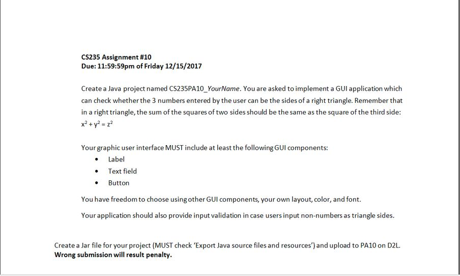 Solved Hello, I am in a Java class and we are learning | Chegg.com