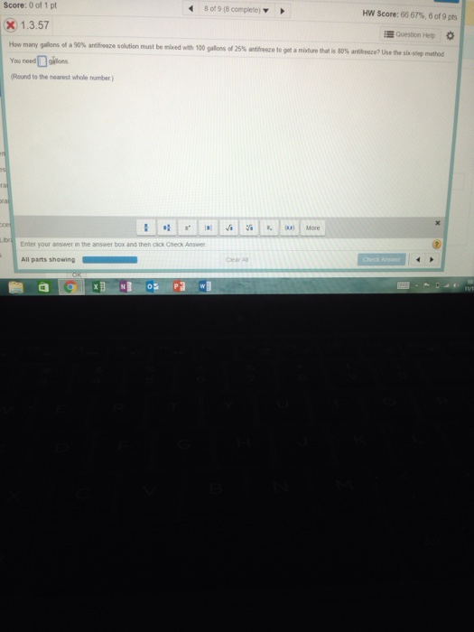 Solved How many gallons of a 50 antifreeze solution must be