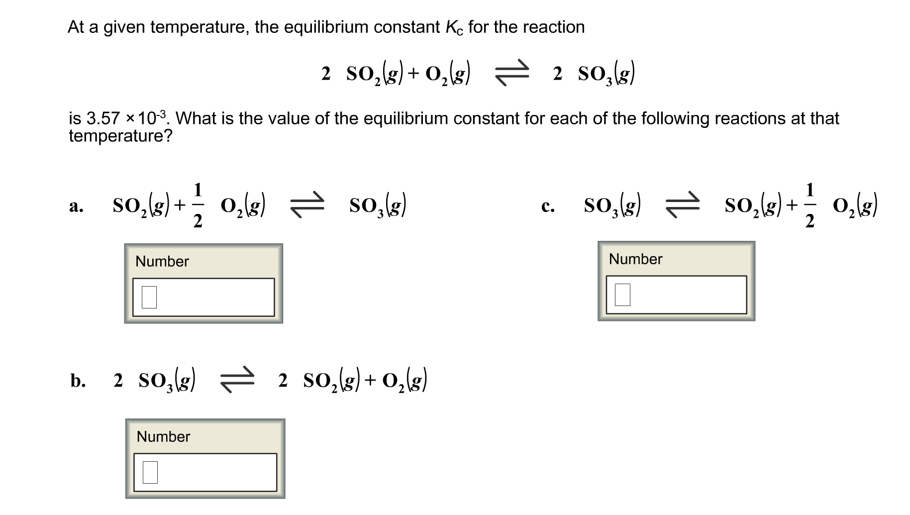 How To Calculate Kc For A Reaction Haiper 
