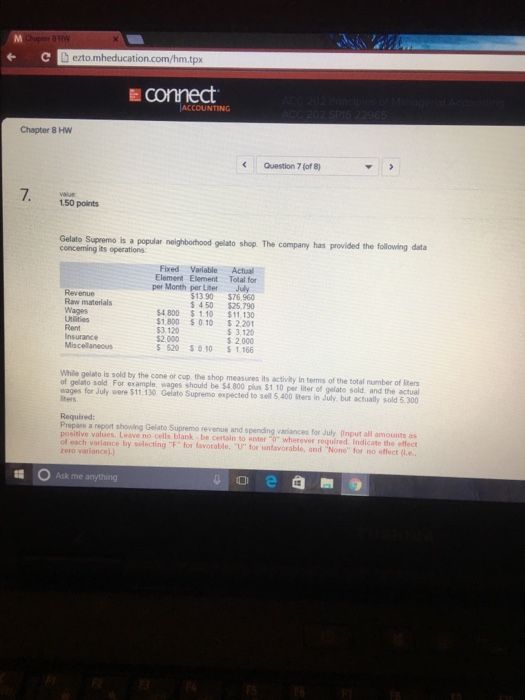 accounting chapter 8 problems