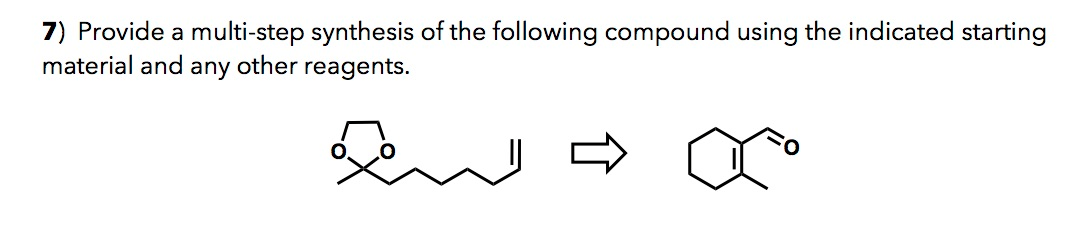 Multi Step Synthesis Problem Solved Provide a multi-step synthesis of the following | Chegg.com