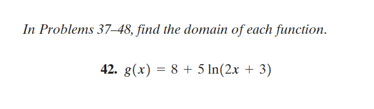 Solved In Problems 37-48, find the domain of each function. | Chegg.com