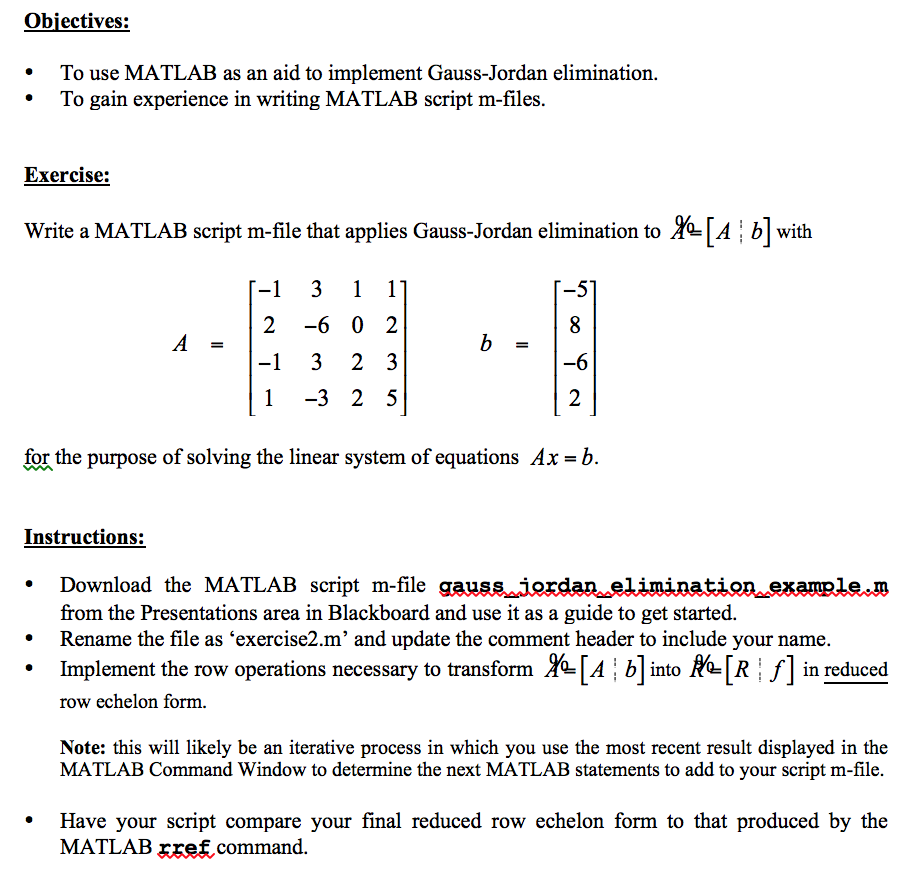 Gauss Jordan Elimination Calculator With Variables - GESTUDD