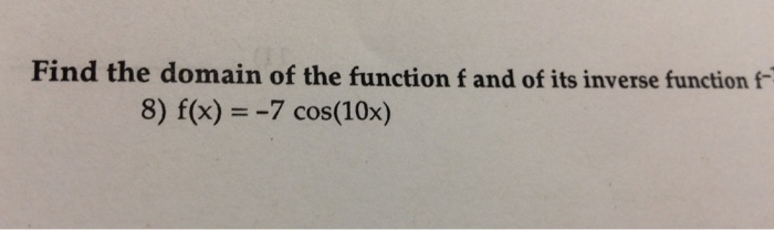 domain of function sin inverse x cos x