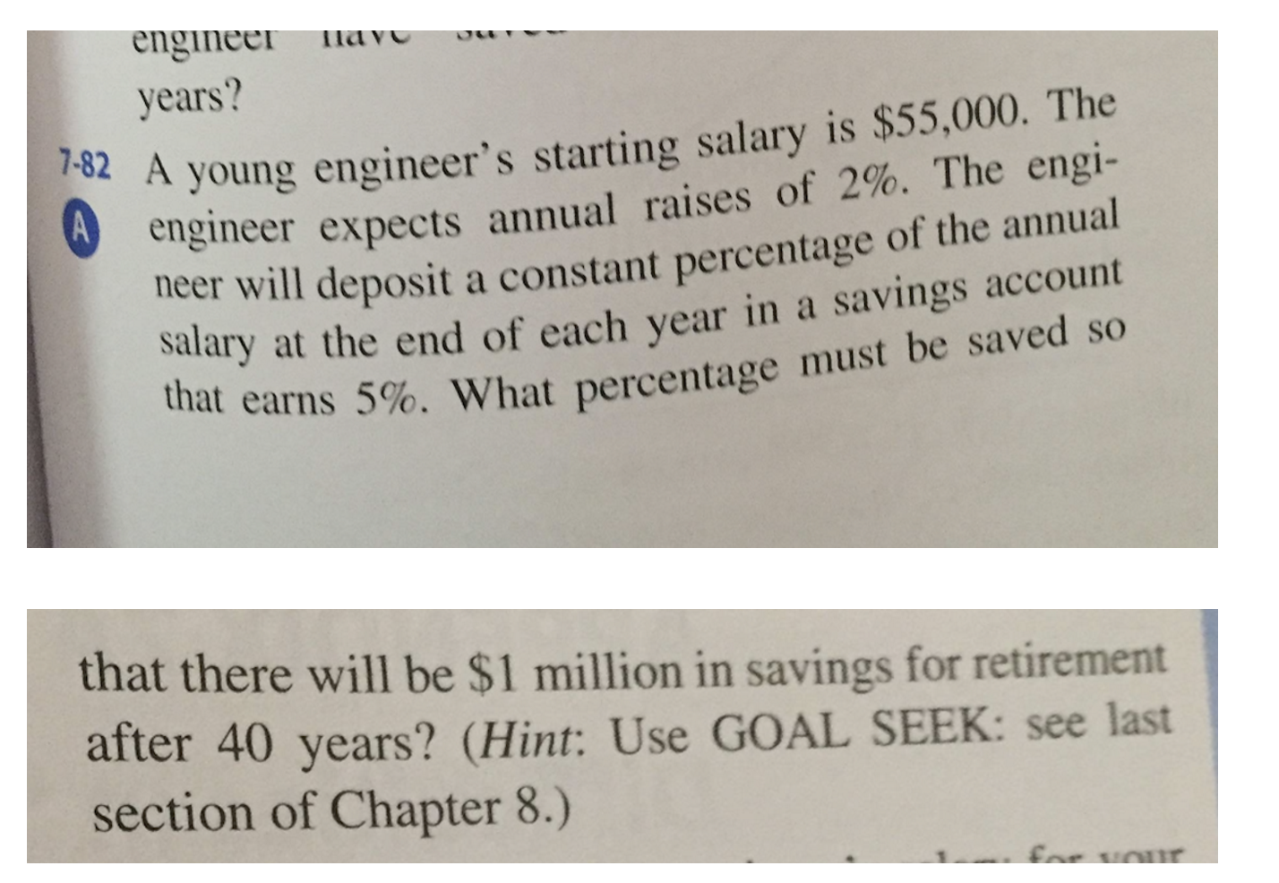 Solved A young engineer's starting salary is 55,000. The