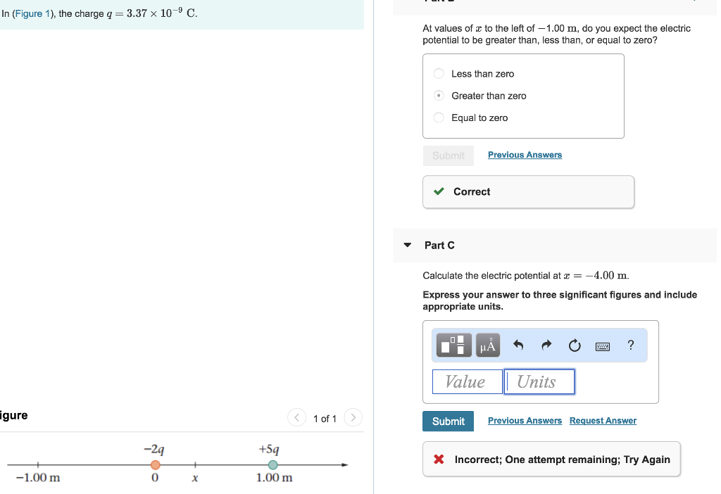 solved-in-figure-1-the-charge-q-3-37-10-9-c-at-values-chegg