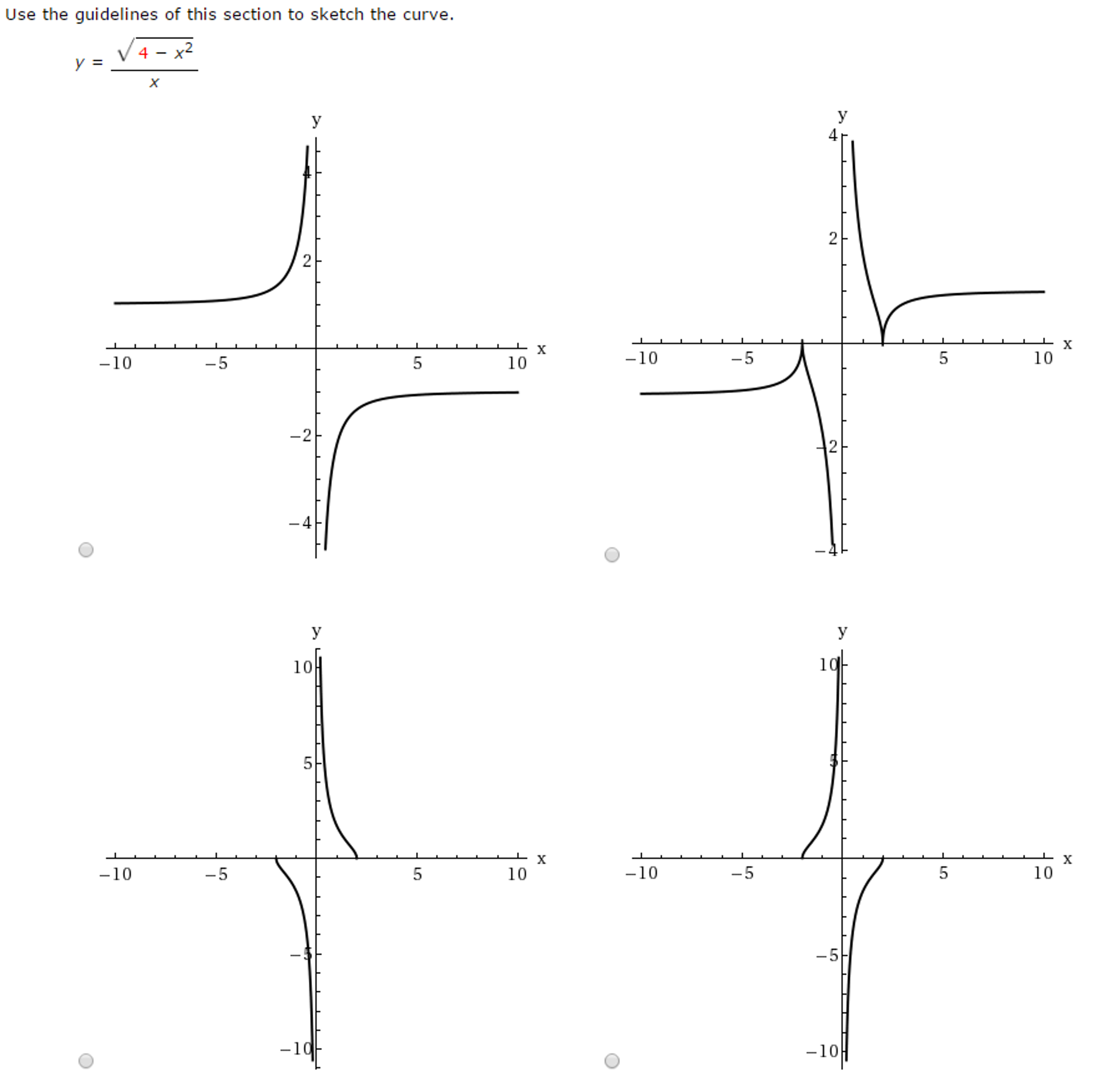 Solved Use the guidelines of this section to sketch the | Chegg.com