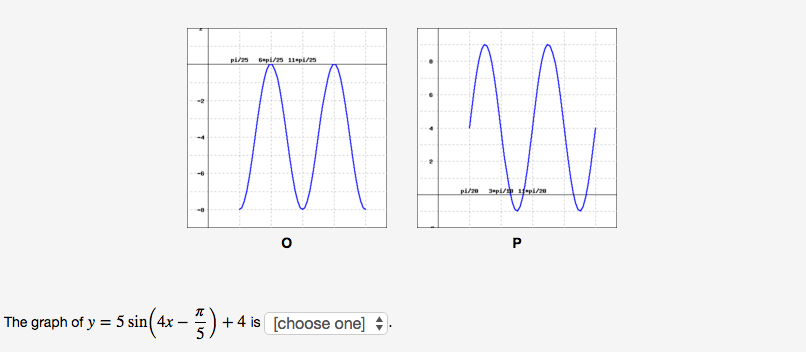 Solved Find the amplitude, period, and phase shift of the | Chegg.com