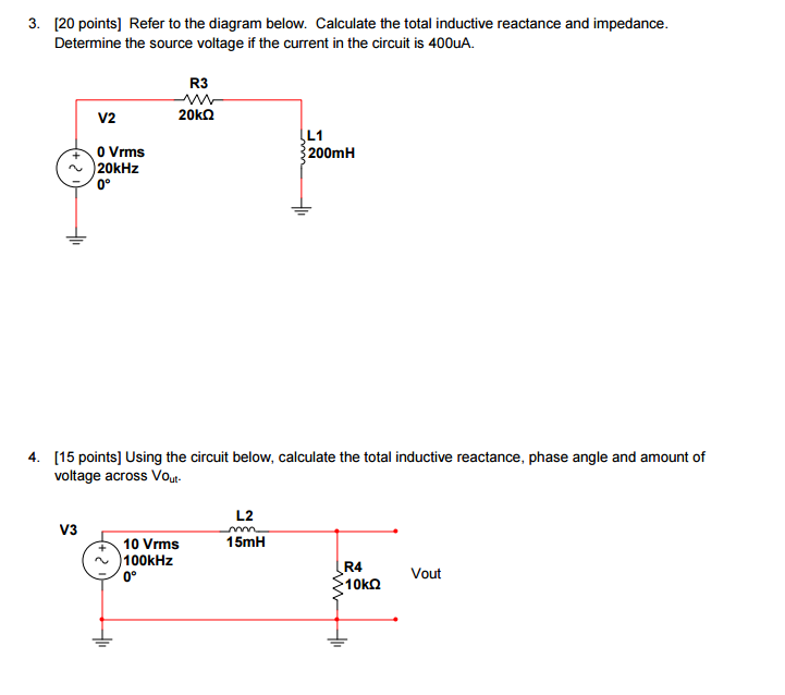 Solved Refer to the diagram below. Calculate the total | Chegg.com
