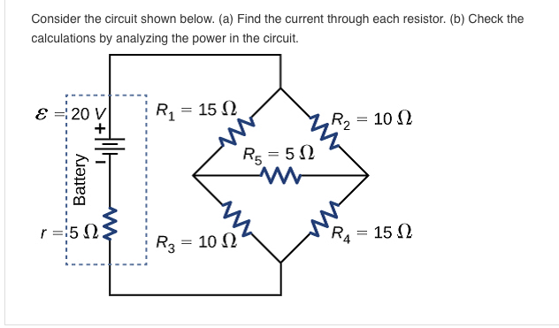 Solved Consider the circuit shown below. (a) Find the | Chegg.com
