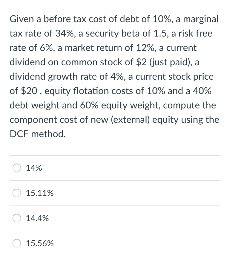 solved-given-a-before-tax-cost-of-debt-of-10-a-marginal-chegg