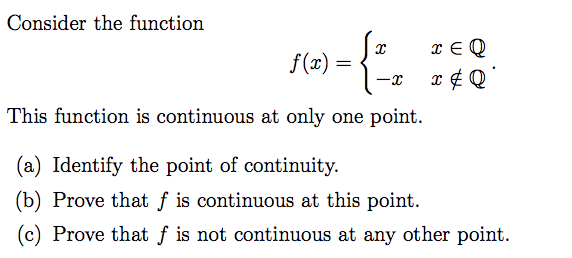 Solved Consider The Function X X 2 F(x) = (a) Identify The | Chegg.com