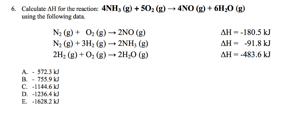 Como Calcular O Delta H Catalog Library