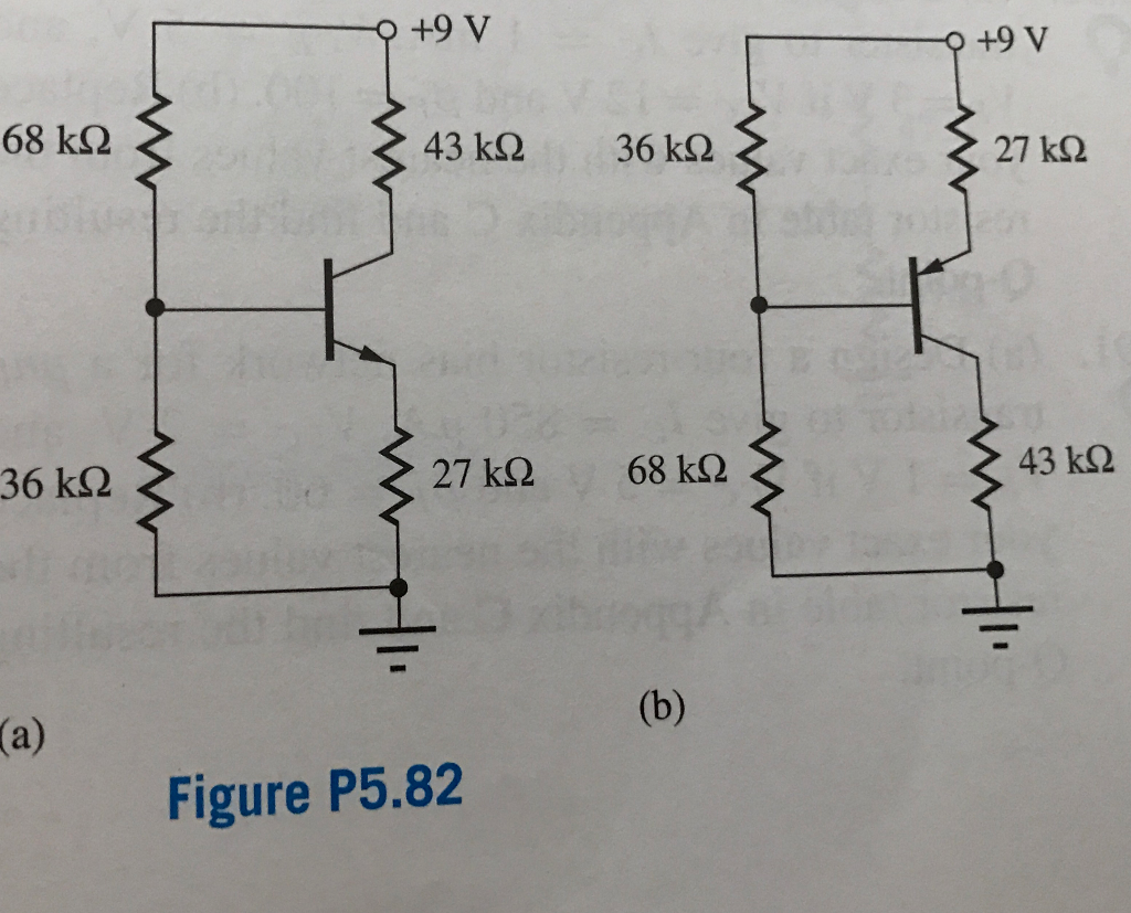 Solved Find the QPoint of the pnp transistor in Figure 5.82