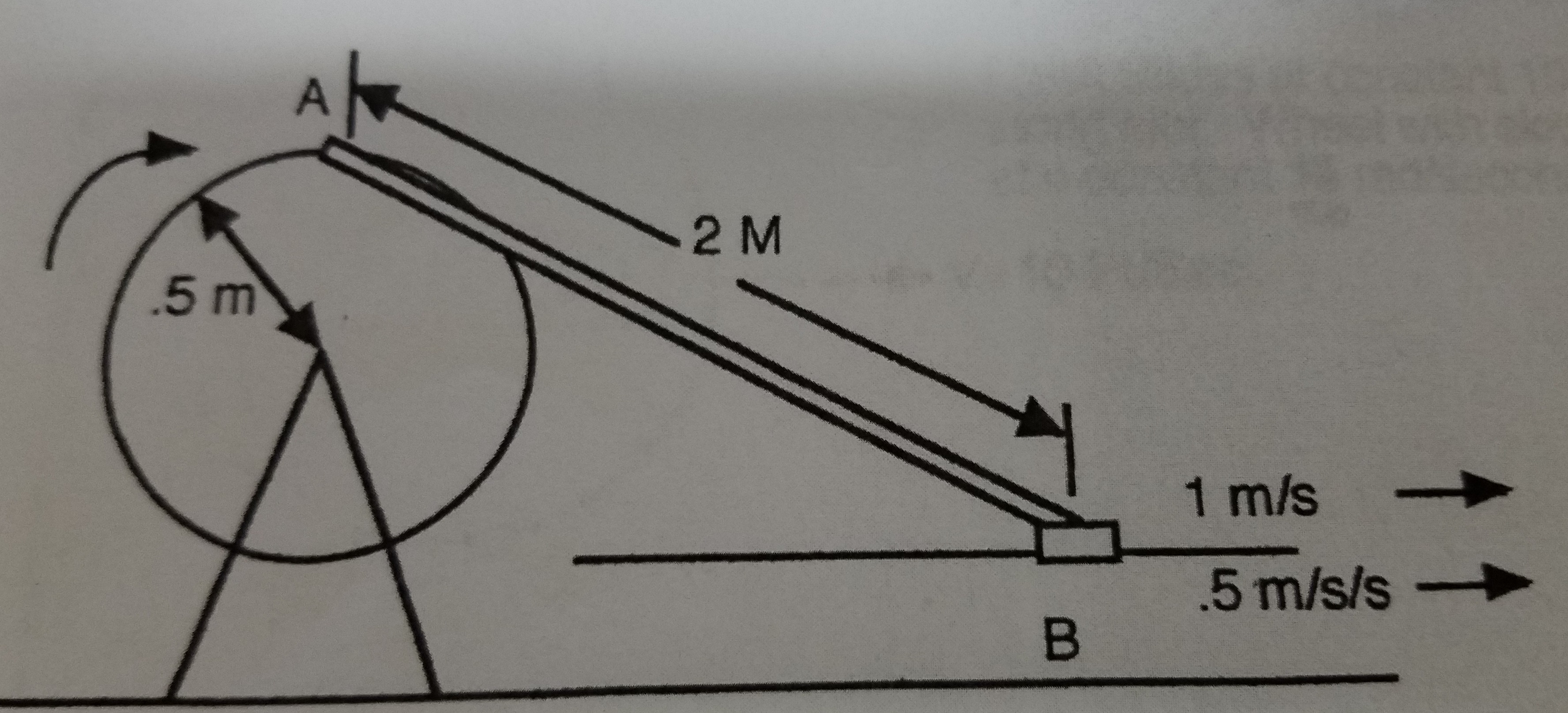 Solved Find Angular Velocity and Angular Acceleration of the | Chegg.com
