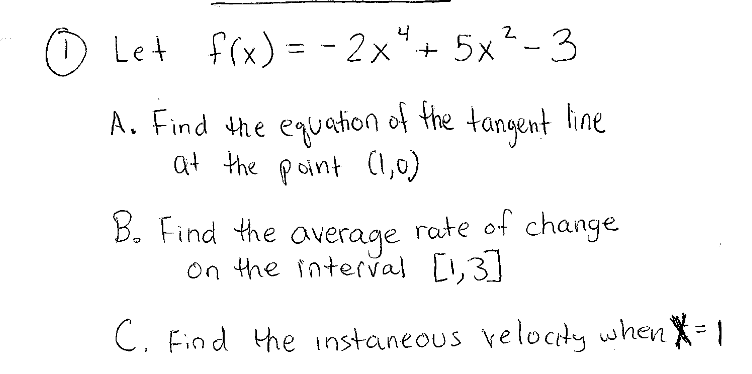 Solved Let F x 2x 4 5x 2 3 Find The Equation Of The Chegg
