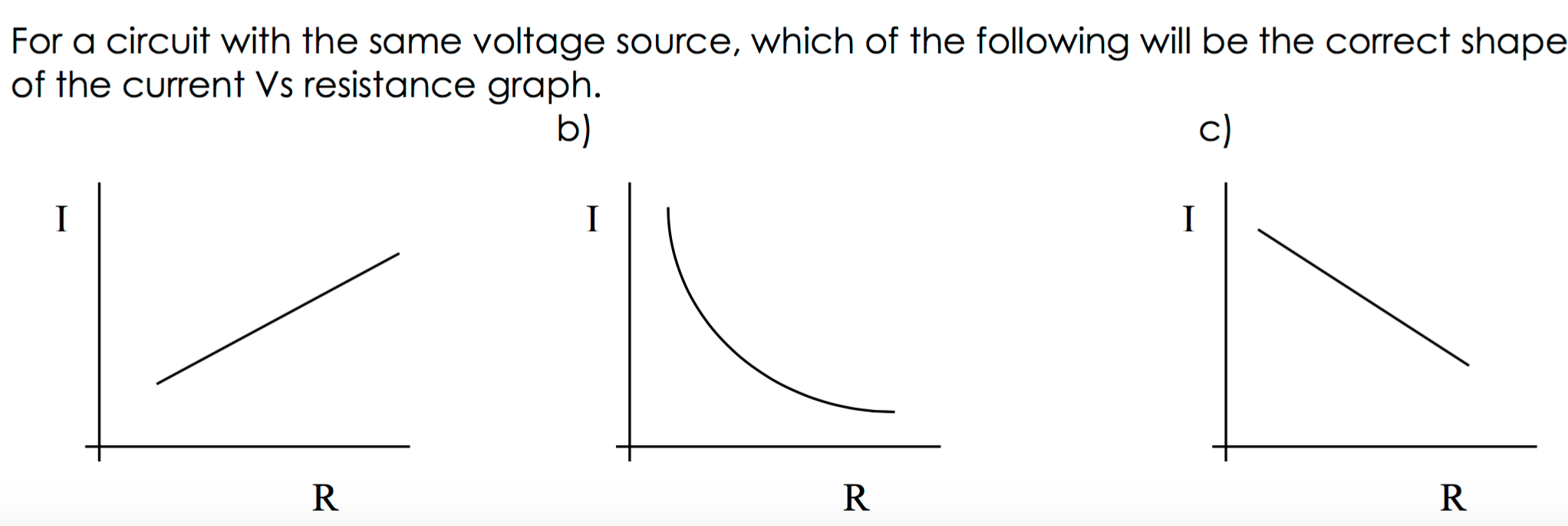 Solved University Physics 2 Question For a circuit with