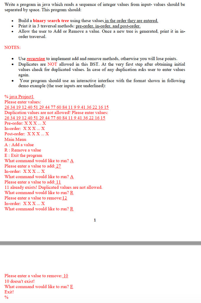 Solved Write a program in java which reads a sequence of | Chegg.com image.
