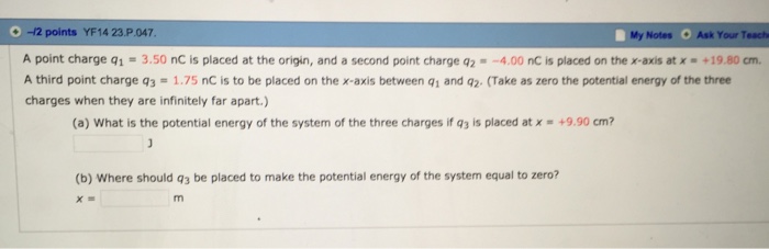 Solved A point charge q_1 = 3.50 nC is placed at the | Chegg.com