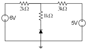 Solved Find the load line equation for the diode in this | Chegg.com